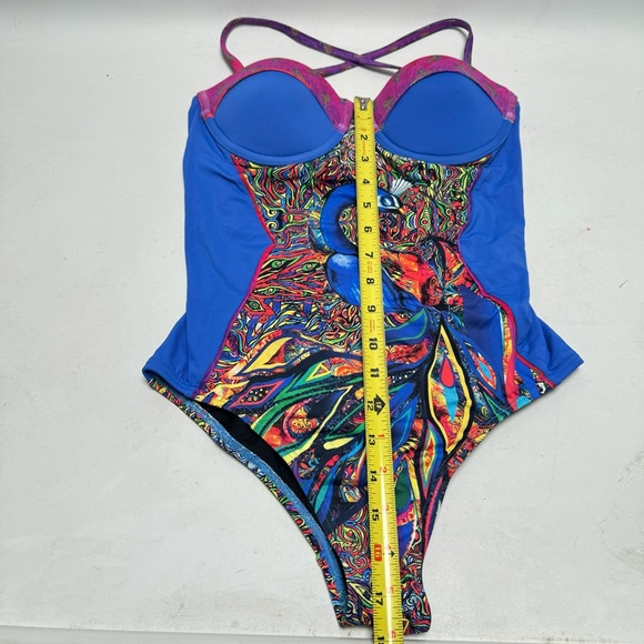 NWT BLUMOSS ZENANA HALTER MAILLOT ONE-PIECE SWIMSUIT - Picture 11 of 15
